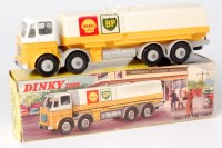 Lot 1964 - Dinky, 944 Shell/BP fuel tanker, with windows,...