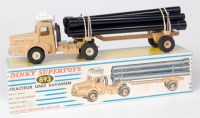 Lot 1982 - Dinky France, 893 Tracteur unic Saharien, pipe...
