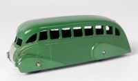 Lot 1995 - Dinky, 29B streamlined bus, two-tone green,...