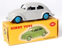 Lot 2006 - Dinky Toys, 181 Volkswagen saloon, light grey...