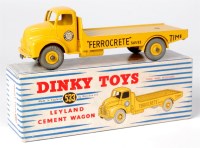Lot 2008 - Dinky Toys, 533 Leyland cement wagon, yellow...