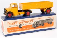Lot 2014 - Dinky Toys, 521 Bedford articulated lorry,...