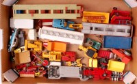 Lot 2022 - 25+ mixed playworn Dinky, Corgi, Matchbox and...
