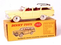 Lot 2033 - Dinky Toys, 193 Rambler Cross Country Station...