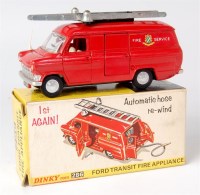 Lot 2034 - Dinky Toys, 286 Ford Transit fire appliance,...