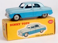 Lot 2050 - Dinky Toys, 162 Ford Zephyr saloon, two-tone...