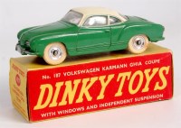 Lot 2052 - Dinky Toys, 187 Volkswagen Karmann Ghia Coupe,...