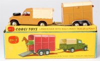 Lot 1697 - Corgi, Gift Set No.2 Land Rover with 'Rices'...
