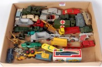 Lot 1710 - Mixed lot of playworn diecasts by Corgi, Dinky,...