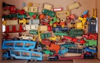 Lot 2301 - 40 + mixed playworn Matchbox 1.75 series,...