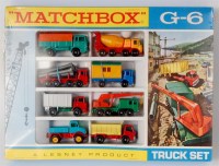 Lot 2319 - Matchbox, gift set G-6 truck set, 1-75 series...