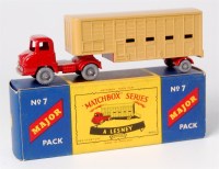 Lot 2327 - Matchbox, Major Pack No.7 cattle truck, Thames...