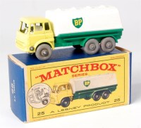 Lot 2337 - Matchbox, 1-75 series No.25 BP tanker, Bedford...