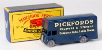 Lot 2344 - Matchbox, 1-75 series No.46 Pickfords removal...