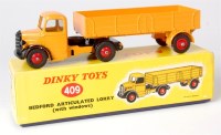Lot 1941 - Dinky, 409 Bedford articulated lorry (with...