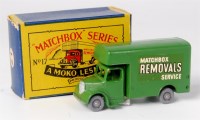 Lot 2352 - Matchbox, 1-75 series No.17 Bedford removals...