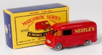 Lot 2360 - Matchbox, 1-75 series, No.69 Nestle's van, red...