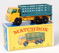 Lot 2368 - Matchbox, 1-75 series, No.4 stake truck, Dodge...