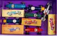 Lot 2069 - Dinky Toys, racing car diecast group to...