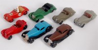Lot 2070 - Seven assorted slightly playworn and repainted...