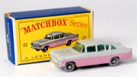 Lot 2347 - Matchbox, 1-75 series No.22b Vauxhall Cresta,...