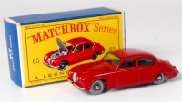 Lot 2348 - Matchbox, 1-75 series No.65b Jaguar 3.8 sedan,...