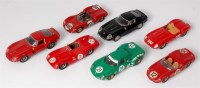 Lot 2583 - 7 mixed make 1/43rd scale white metal and...