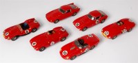 Lot 2585 - Starter kits of France, 1/43rd scale white...