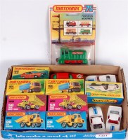 Lot 2411 - Matchbox, Superfast 1-75 series boxed and...