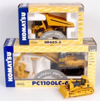 Lot 2619 - Joal and Diapet 1/50th scale Komatsu...