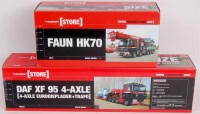 Lot 2635 - WSI collectables, 1/50th scale Mammoet heavy...