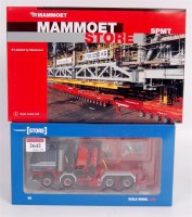 Lot 2642 - NZG and WSI 1/50th scale Mammoet related...