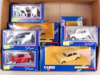 Lot 2660 - Corgi, Blue window boxed 1/43rd scale Mini...