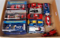Lot 3155 - Scalextric, Fly, GB Track and other slot...