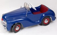 Lot 3176 - Tri-ang override special pedal car, circa 1950'...