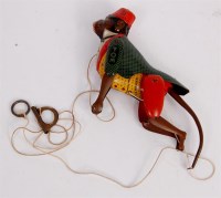 Lot 3194 - Lehmann No.385 "TOM" tinplate Climbing Monkey -...