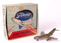 Lot 2597 - Tekno, No.786 MIG 15 jet plane, dark green...