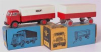 Lot 2599 - Lion Car, No.23 DAF covered truck, red cab and...