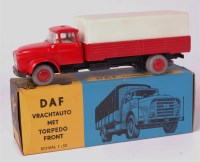 Lot 2600 - Lion Car, No.32 DAF covered lorry, torpedo...