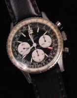 Lot 461 - A gents Breitling Navitimer steel cased...