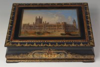 Lot 533 - A Victorian papier-mâché and gilt decorated...