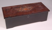 Lot 540 - A circa 1900 Swiss rosewood and faux rosewood...