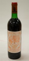 Lot 489 - Chateau Pichon-Longueville, 1983, Pauillac,...