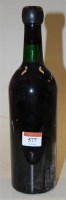 Lot 577 - Warre's Vintage Port, 1966, one bottle (no label)