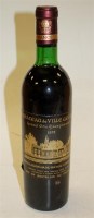 Lot 462 - Chateau de Ville George, 1972, Haut-Medoc, ten...