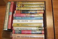 Lot 716 - FOUR BOXES; Saturday Book, complete set...