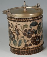Lot 748 - A late Victorian Doulton Lambeth stoneware...