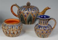 Lot 749 - A late Victorian Doulton Lambeth stoneware...