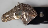 Lot 881 - A Busybee silver belt buckle, in the form of a...