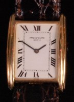 Lot 956 - A Patek Phillipe gents 18ct gold cased tank...